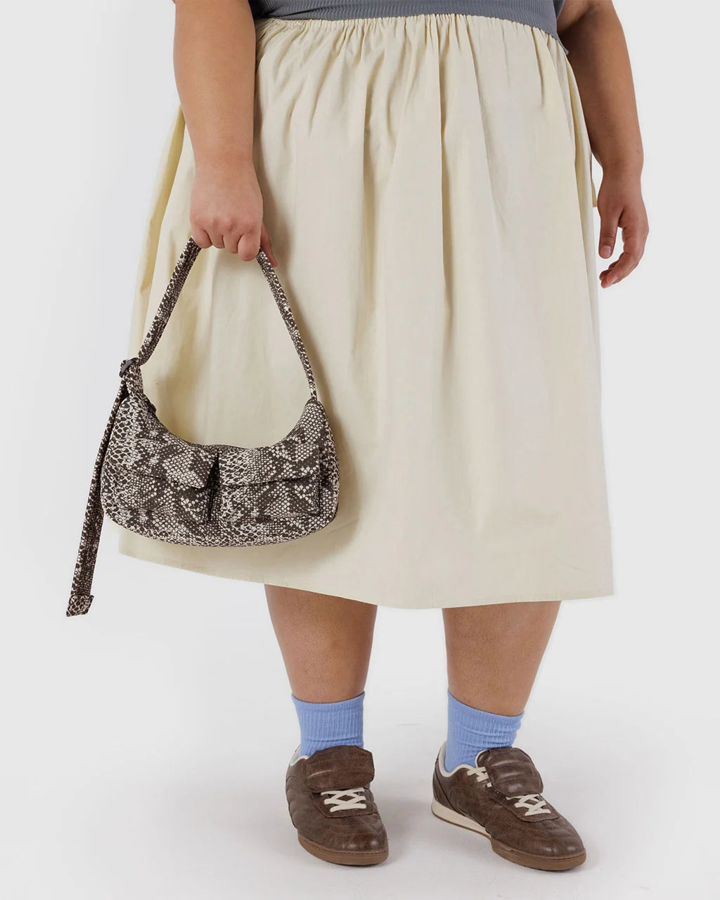 Cargo Shoulder Bag - Snakeskin