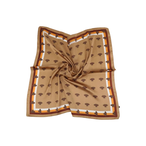 Bee Print Neck Scarf