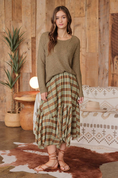 Anderson Plaid Skirt