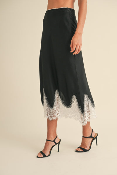 Aspen Lace Trim Skirt