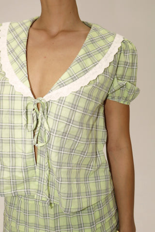 Scout Plaid Top