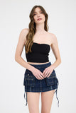 Crop Tube Top - Black or White
