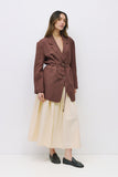 Oversized Chocolate Blazer