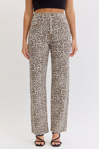Leopard Jeans
