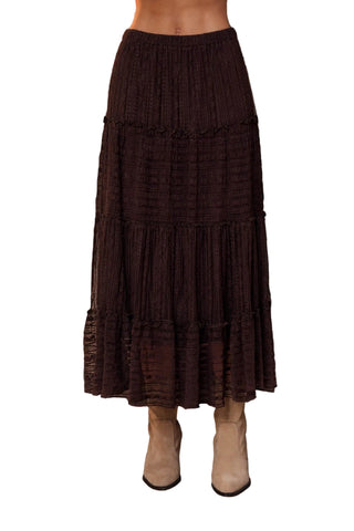 Francesca Skirt - Brown