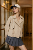 Jolie Cropped Trench