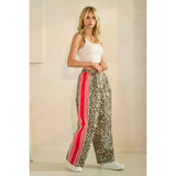 Natalie Leopard Pants