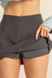 Gray Skort
