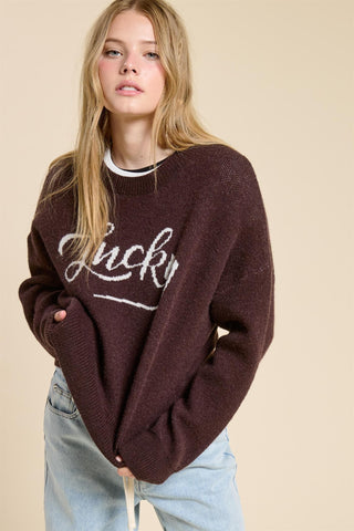Lucky Knit Sweater