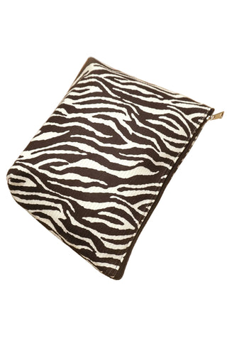 Zebra Cosmetic Pouch