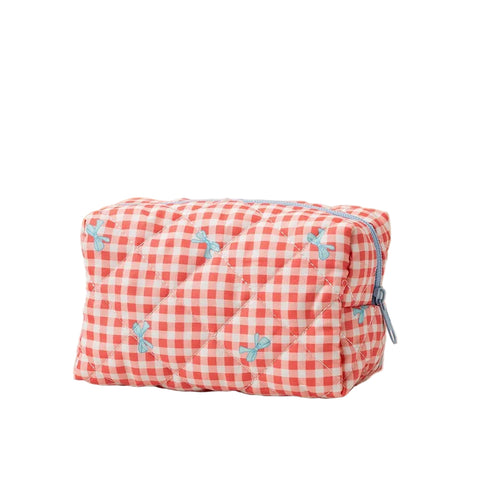 Quilted Cosmetic Pouch
