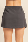 Gray Skort