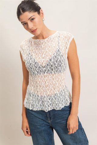 Morgan Lace Top