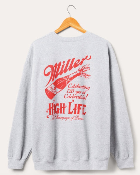 MILLER HIGH LIFE 120TH ANNIVERSARY CREWNECK