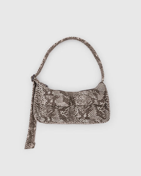 Cargo Shoulder Bag - Snakeskin