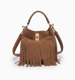 Vermont Fringe Purse - Hazelnut