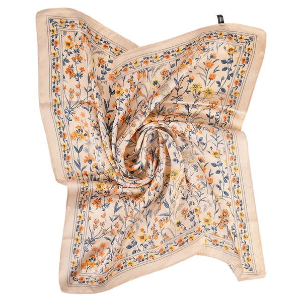 Country Flower Neck Scarf