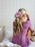 JUMBO SLEEP SILK/SATIN SCRUNCHIES