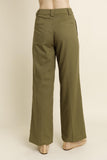 Olive Linen Pants