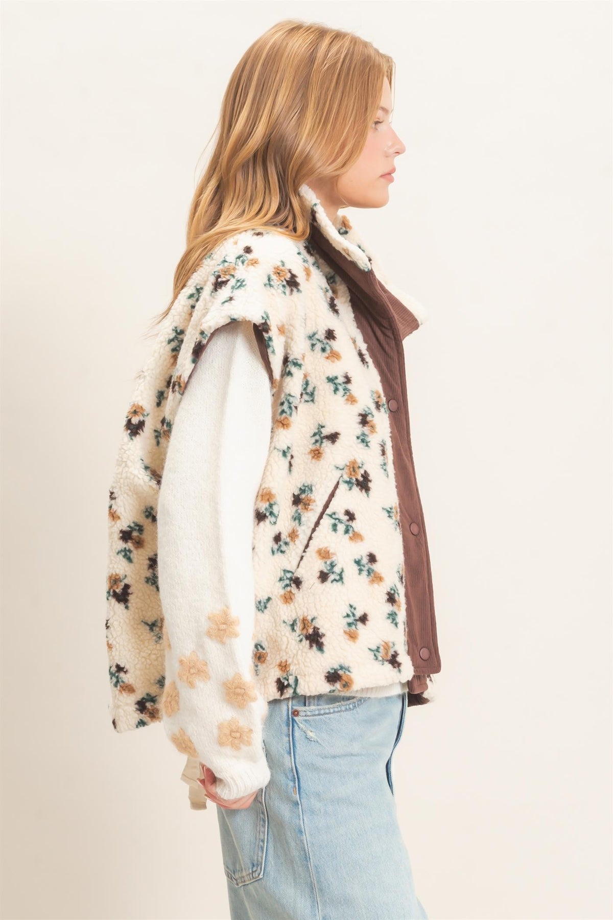 Sutton Floral Vest