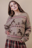 Horse Knit Sweater