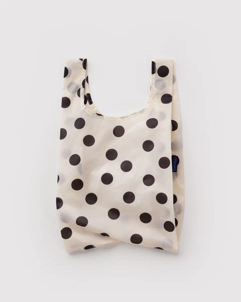 Baby Baggu - Cream Black Polka Dot