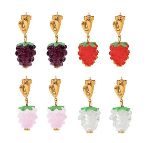 Fruit Earrings