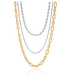 Dallas Mixed Metal Necklace