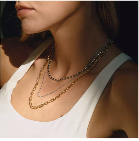 Dallas Mixed Metal Necklace