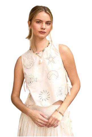 Julia Nautical Top