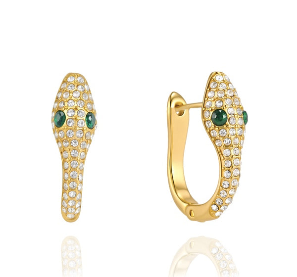 Snake Huggie Earring