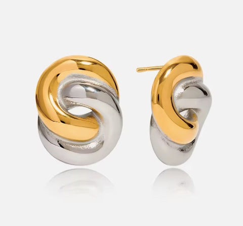 Knot Stud Earrings