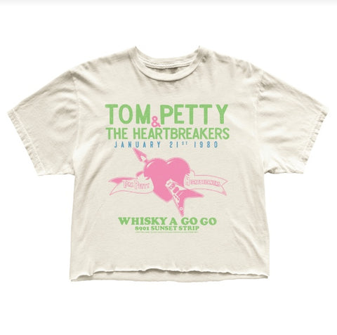 Tom Petty Crop Tee