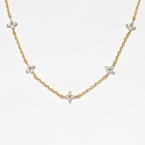 Shimmer Blossom Necklace